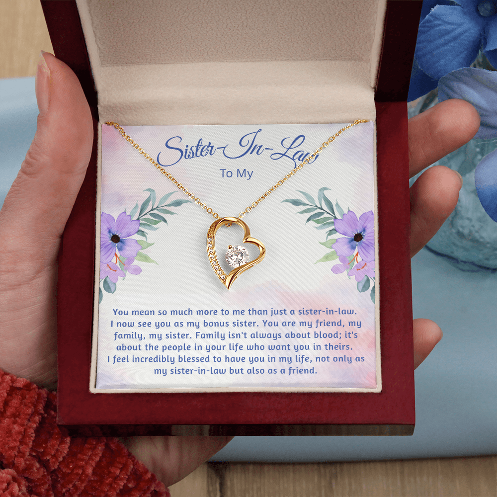 To My Sister-In-Law "I now See You As My Bonus Sister"