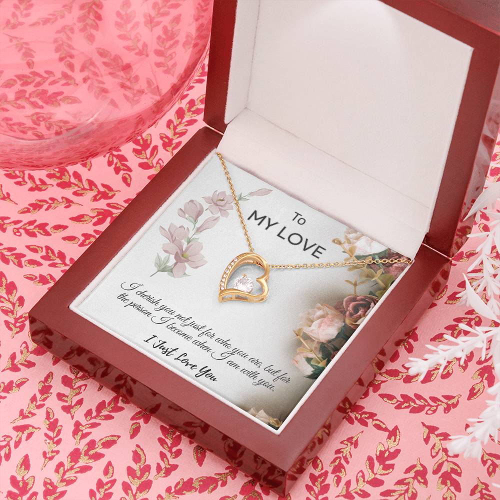 To My Love "I Cherish You Necklace"