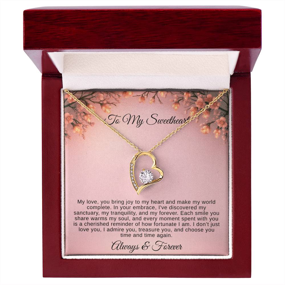 To My Sweetheart "You Bring Joy To My Heart"