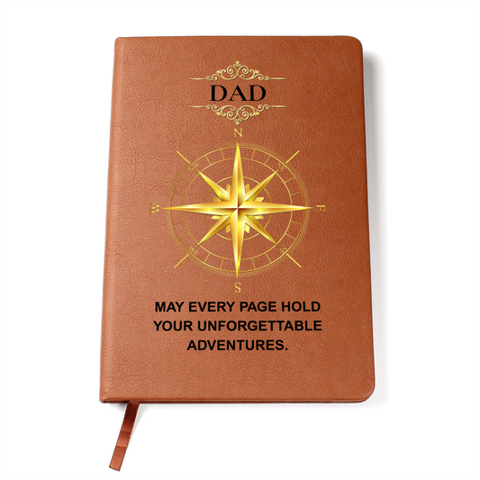 To Dad "May Every Page Hold Your Unforgettable Adventures" Journal