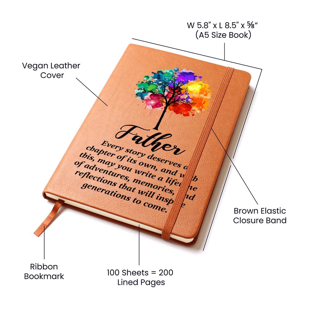 Father's Legacy Journal – Tree of Life Notebook