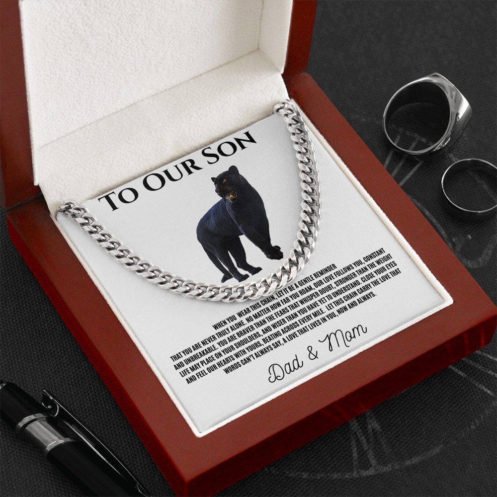 To Our Son "Our Love Follows You"