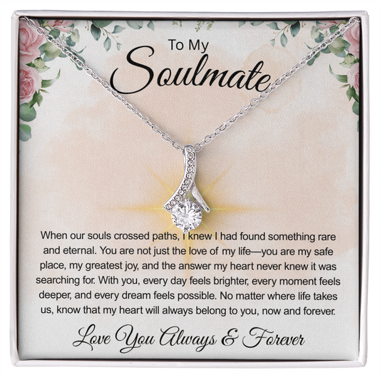 To My Soulmate-When Our Souls Crossed Paths-Necklace