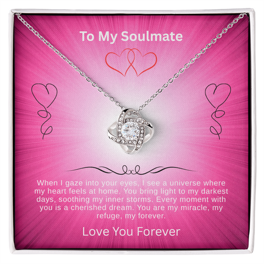To My Soulmate-You Bring Light-Necklace