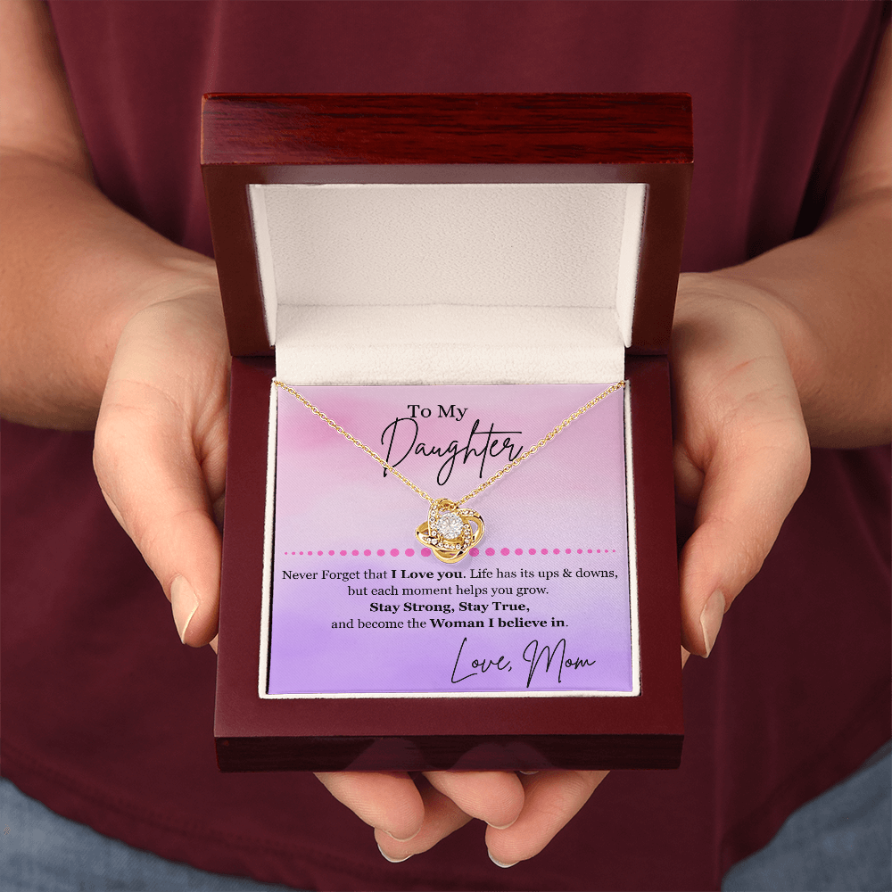 To My Daughter-The Woman I Believe In-Necklace
