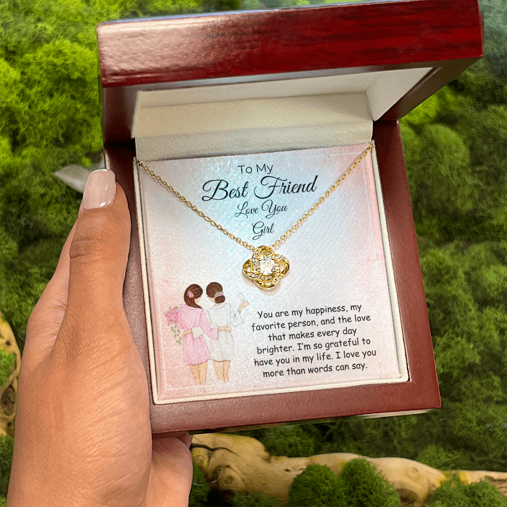 To My Best Friend – Grateful for You Necklace