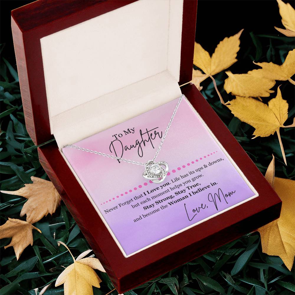 To My Daughter-The Woman I Believe In-Necklace