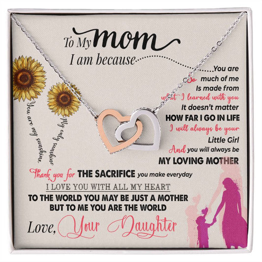 To My Mom-Thank You For Everything-Necklace