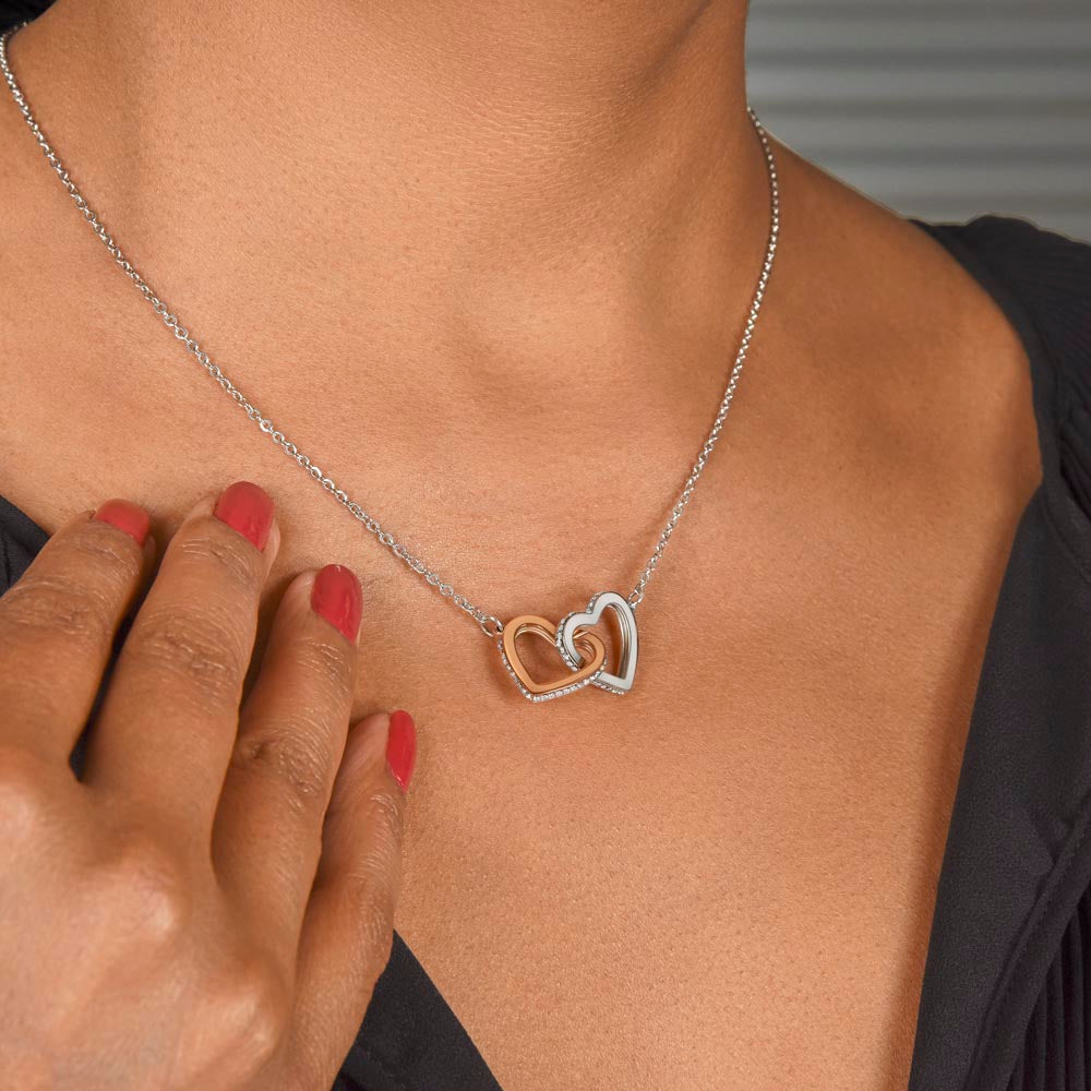 To Our Stepdaughter "Never Forget How Deeply We Love You" Necklace