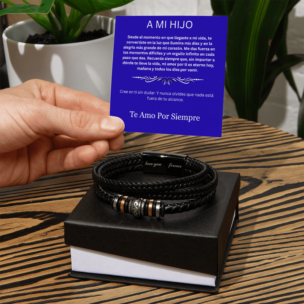 A Mi Hijo-Cree En Ti Sin Dudar-Pulsera