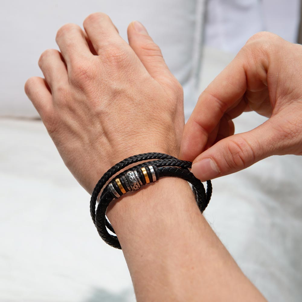 To My Dad-You Have Always Been My Greatest Hero-Wrist Bracelet