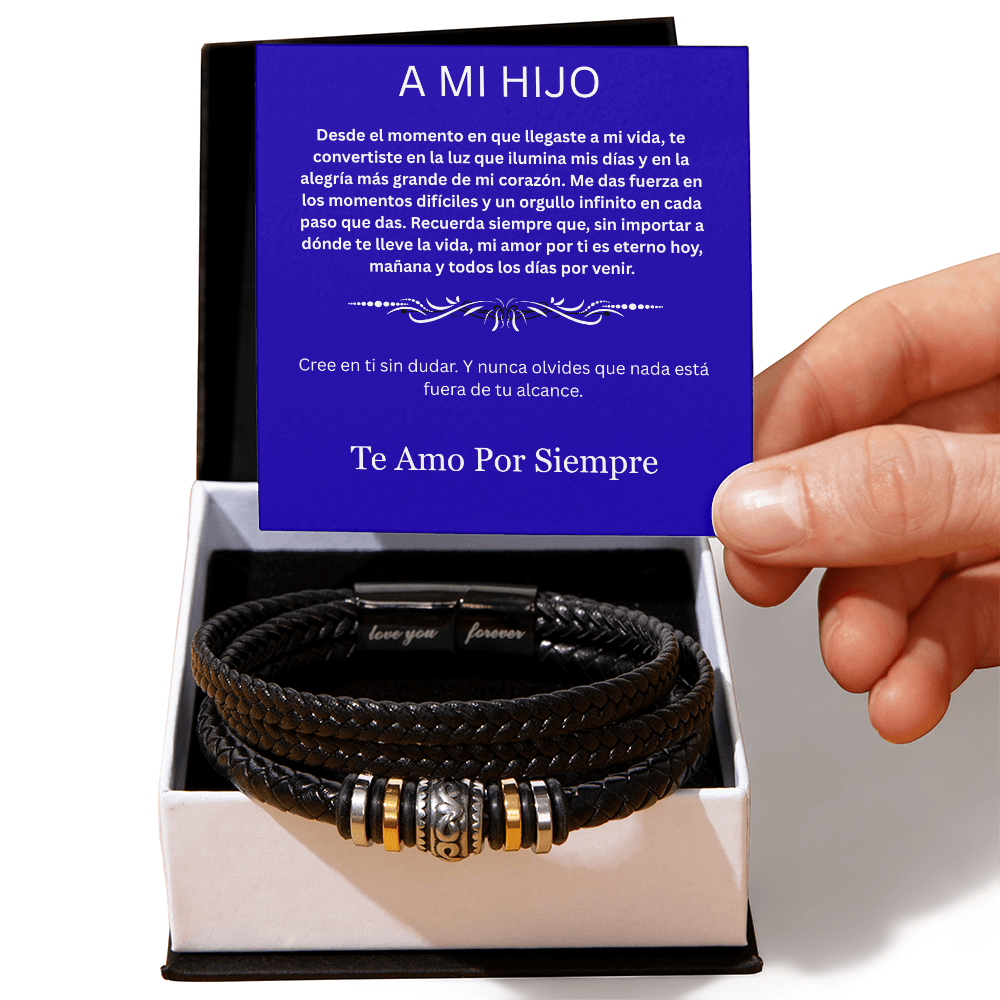 A Mi Hijo-Cree En Ti Sin Dudar-Pulsera