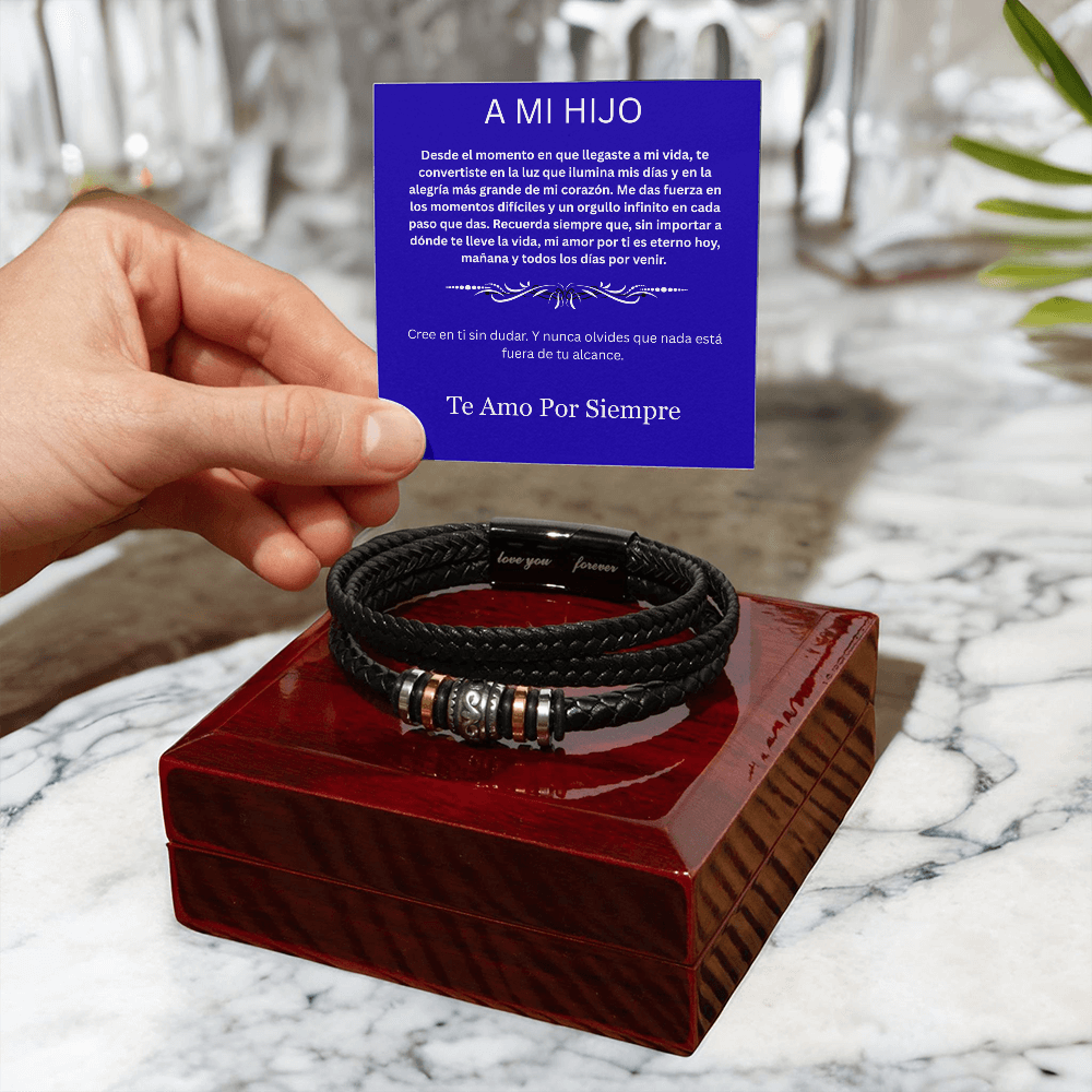 A Mi Hijo-Cree En Ti Sin Dudar-Pulsera