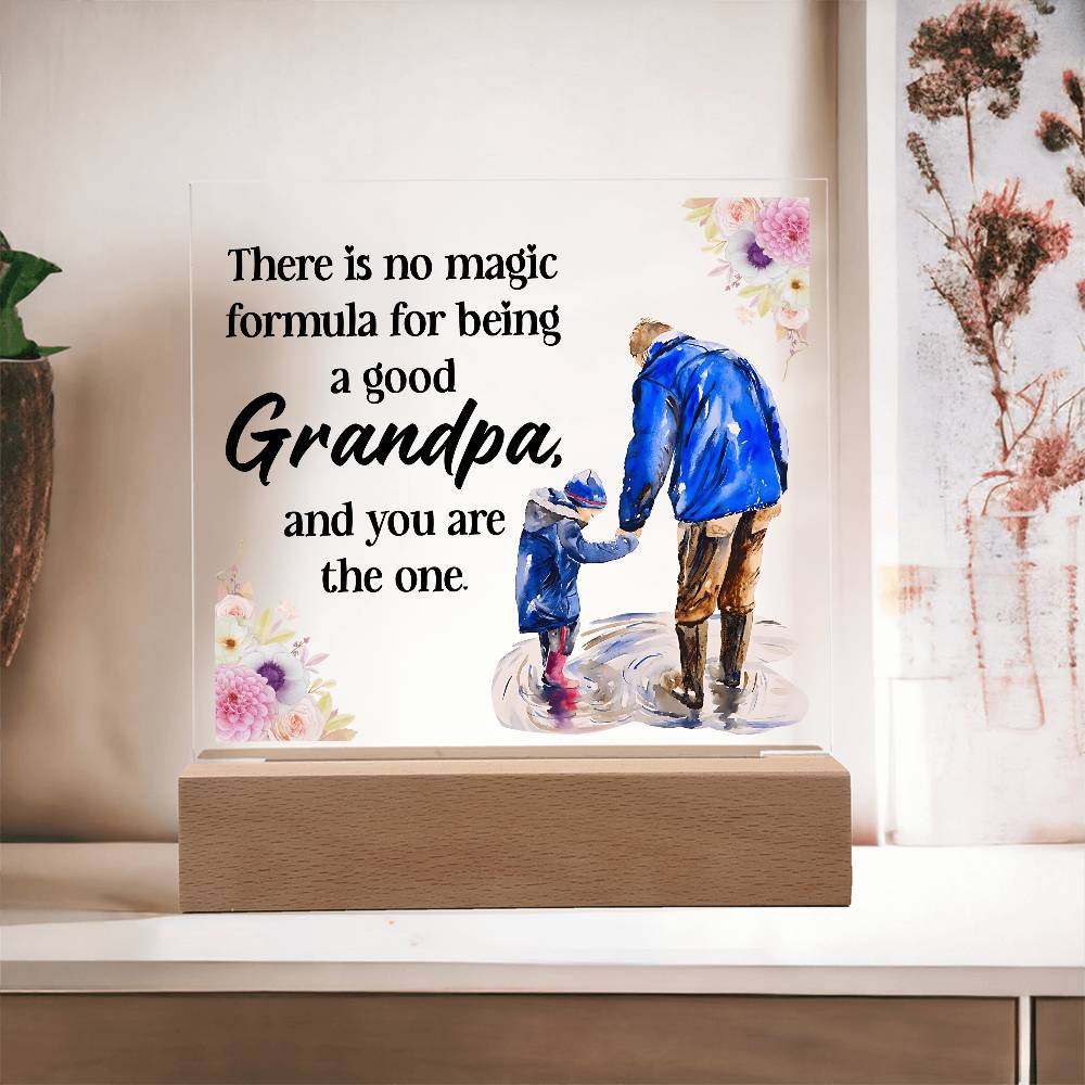 To Grandpa "You Are The One"