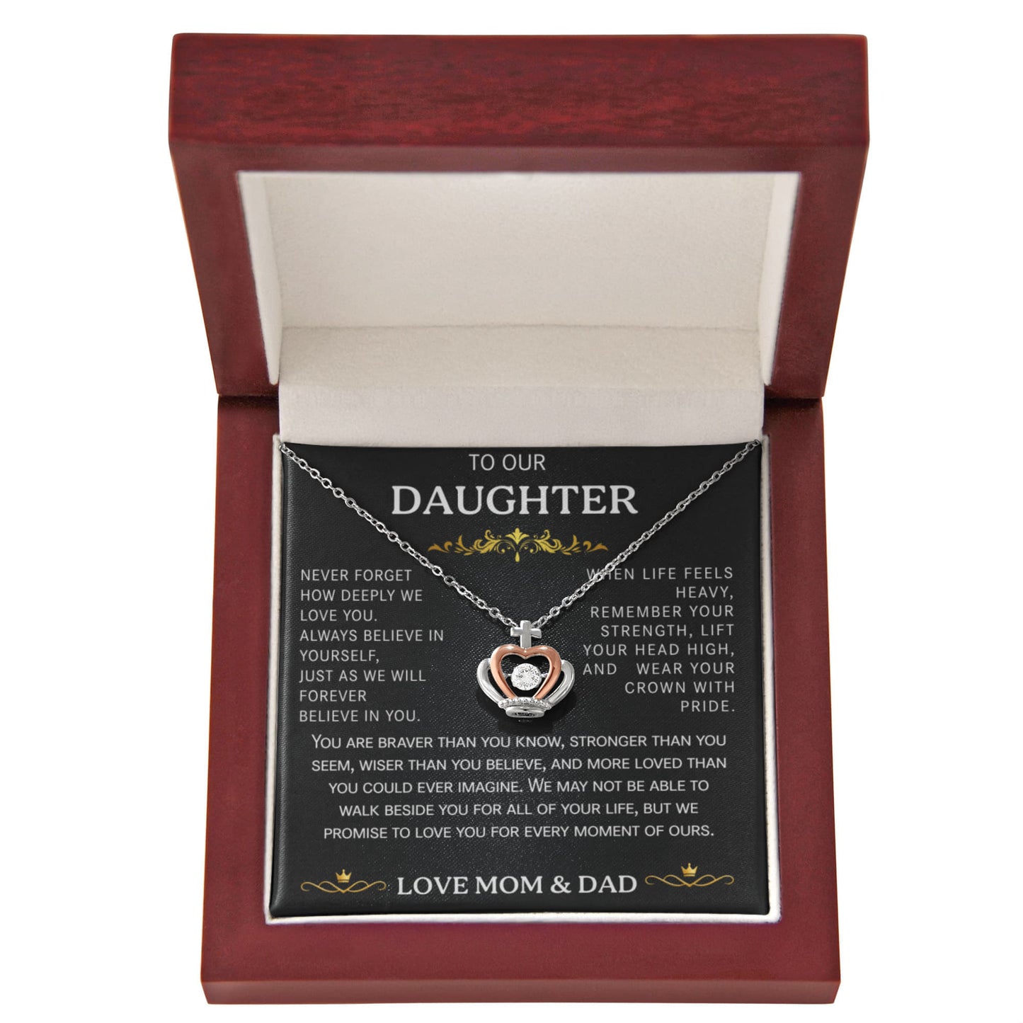 To Our Daughter "You Are Braver Than You Think"