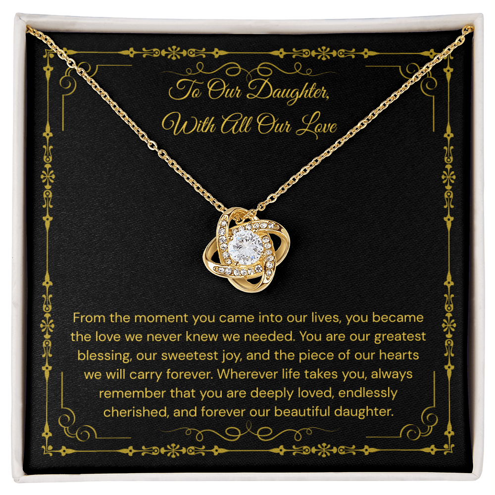 To Our Daughter, With All Our Love