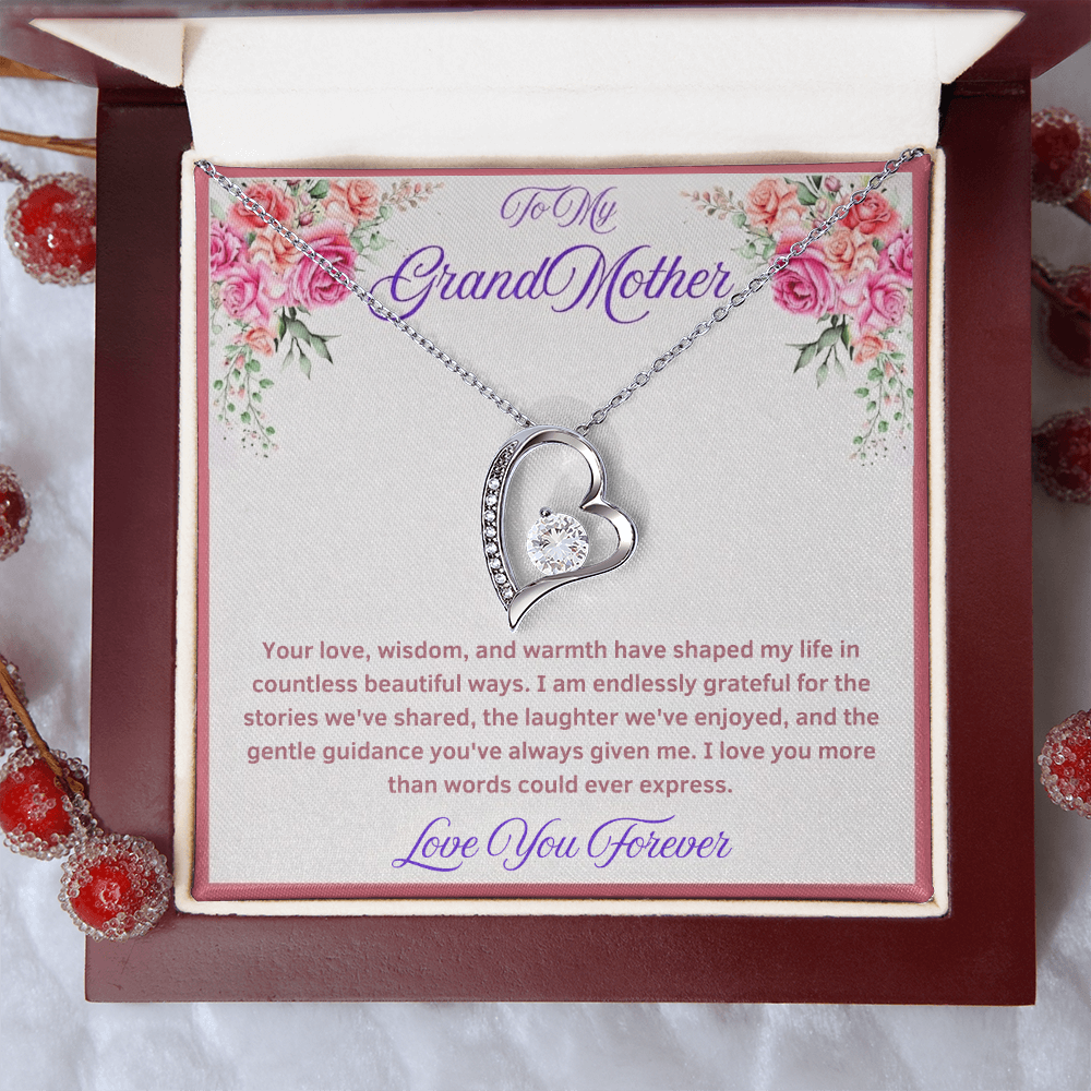 To My GrandMother  "I Am Endlessly Grateful"