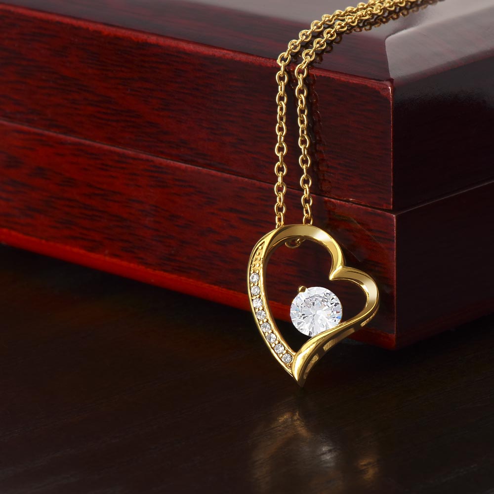 To My Dream Woman "You Are The Light That Brightens Up My Day"Necklace