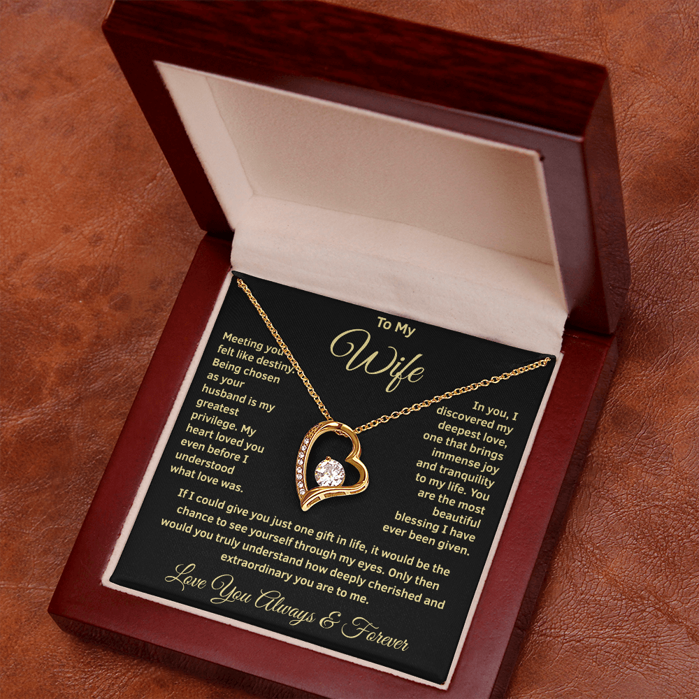 To My Wife  "Meeting You Felt Like Destiny"