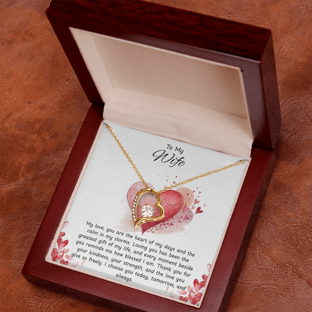 To My Wife  "You Are The Heart Of My Days"