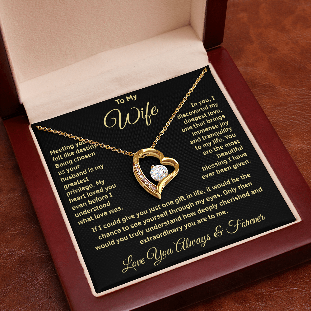 To My Wife  "Meeting You Felt Like Destiny"