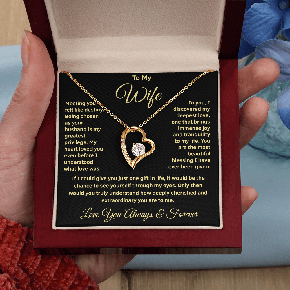 To My Wife  "Meeting You Felt Like Destiny"
