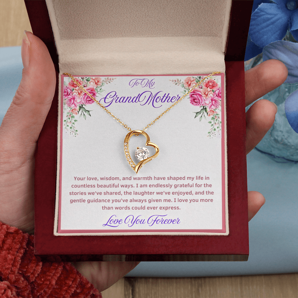 To My GrandMother  "I Am Endlessly Grateful"