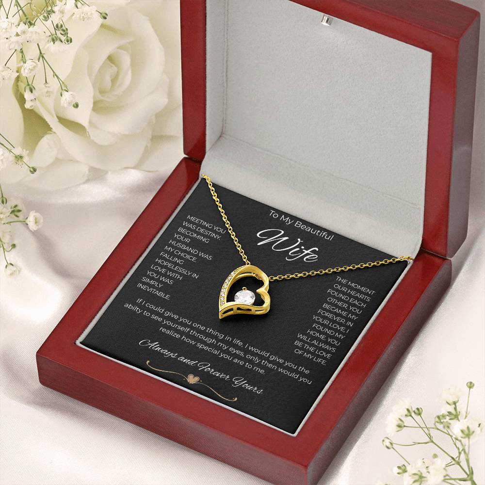 To My Beautiful Wife  "Meeting You Was Destiny"