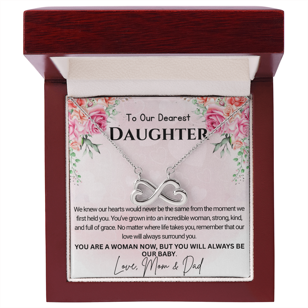 To Our Dearest Daughter "You Will Always Be Our Baby"