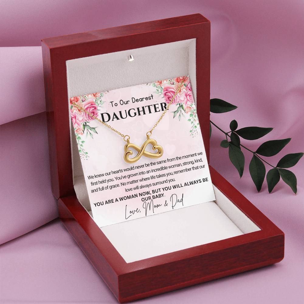 To Our Dearest Daughter "You Will Always Be Our Baby"