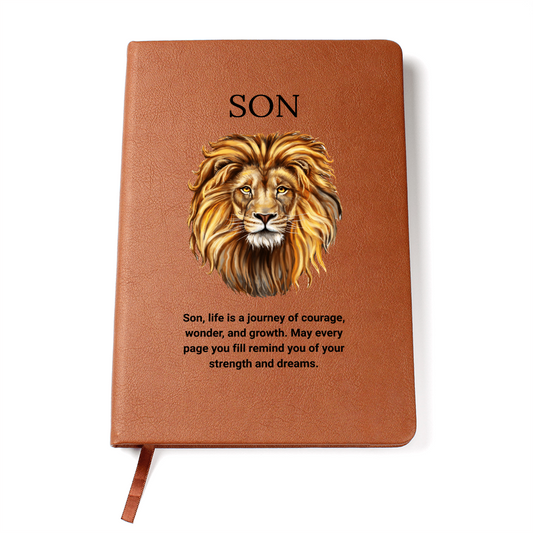 Son "Life Is A Journey Of Courage" Journal