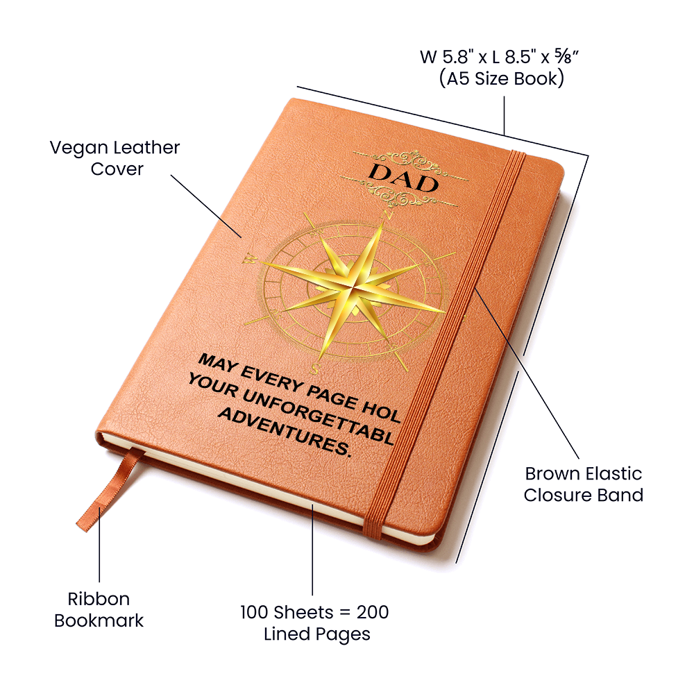 To Dad "May Every Page Hold Your Unforgettable Adventures"