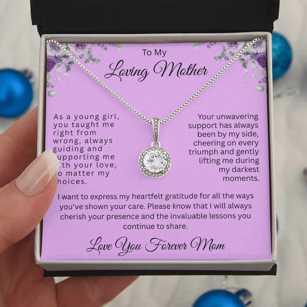 To My Loving Mother "Supporting Me With Your Love"