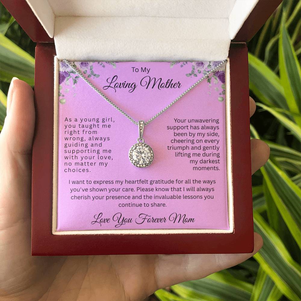 To My Loving Mother "Supporting Me With Your Love"