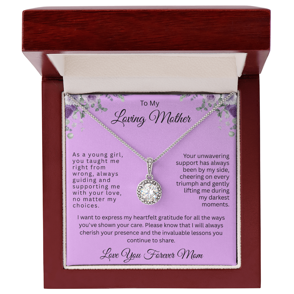To My Loving Mother "Supporting Me With Your Love"