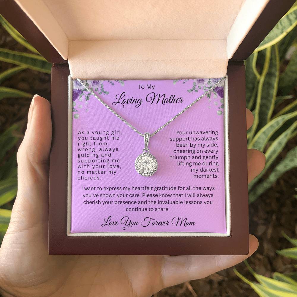 To My Loving Mother "Supporting Me With Your Love"