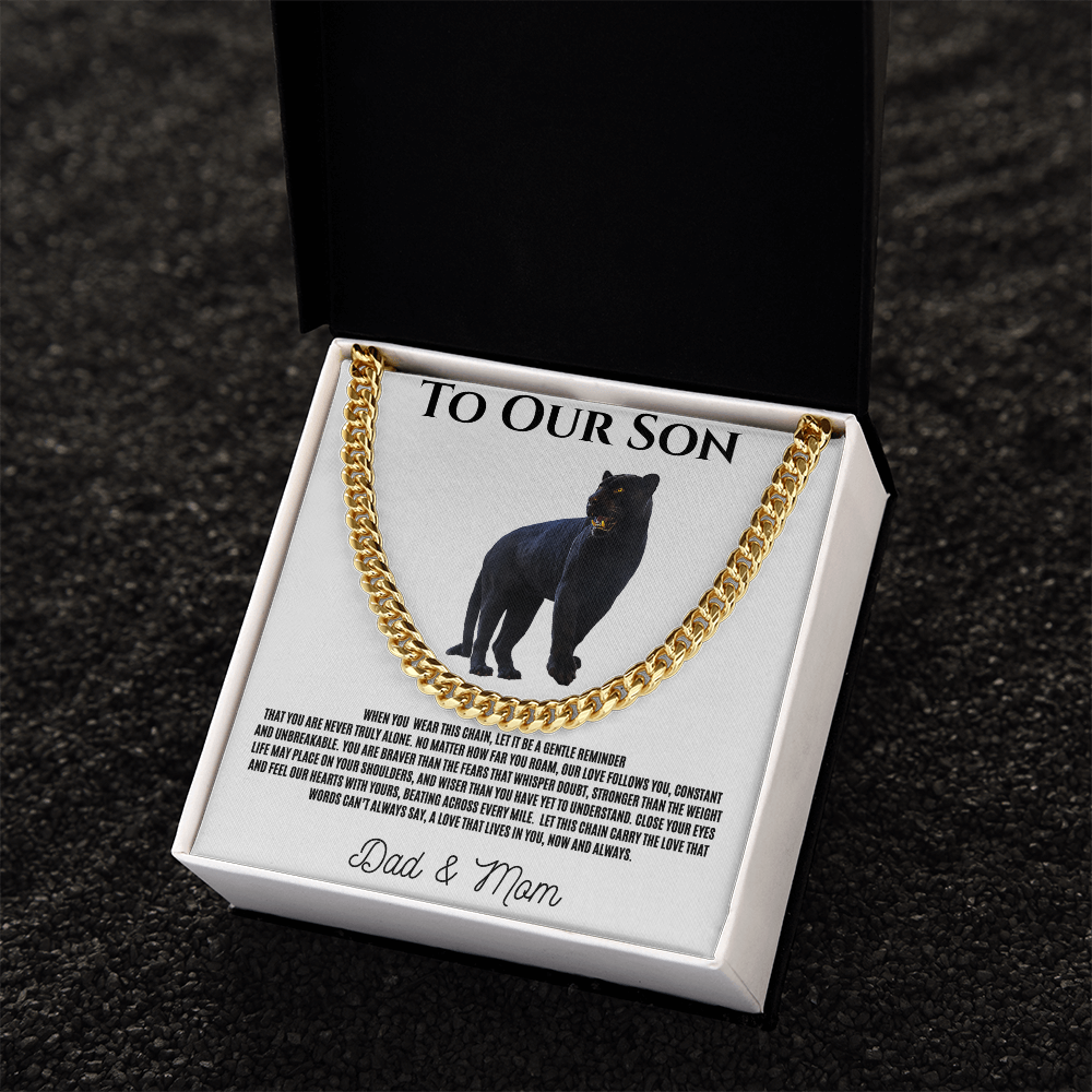 To Our Son "Our Love Follows You"
