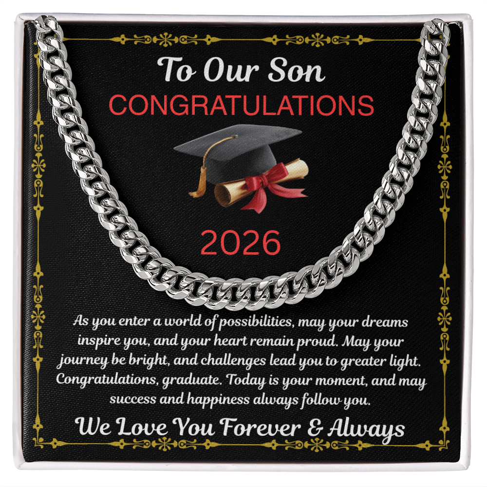 To Our Son  "May Your Dreams Inspire You"