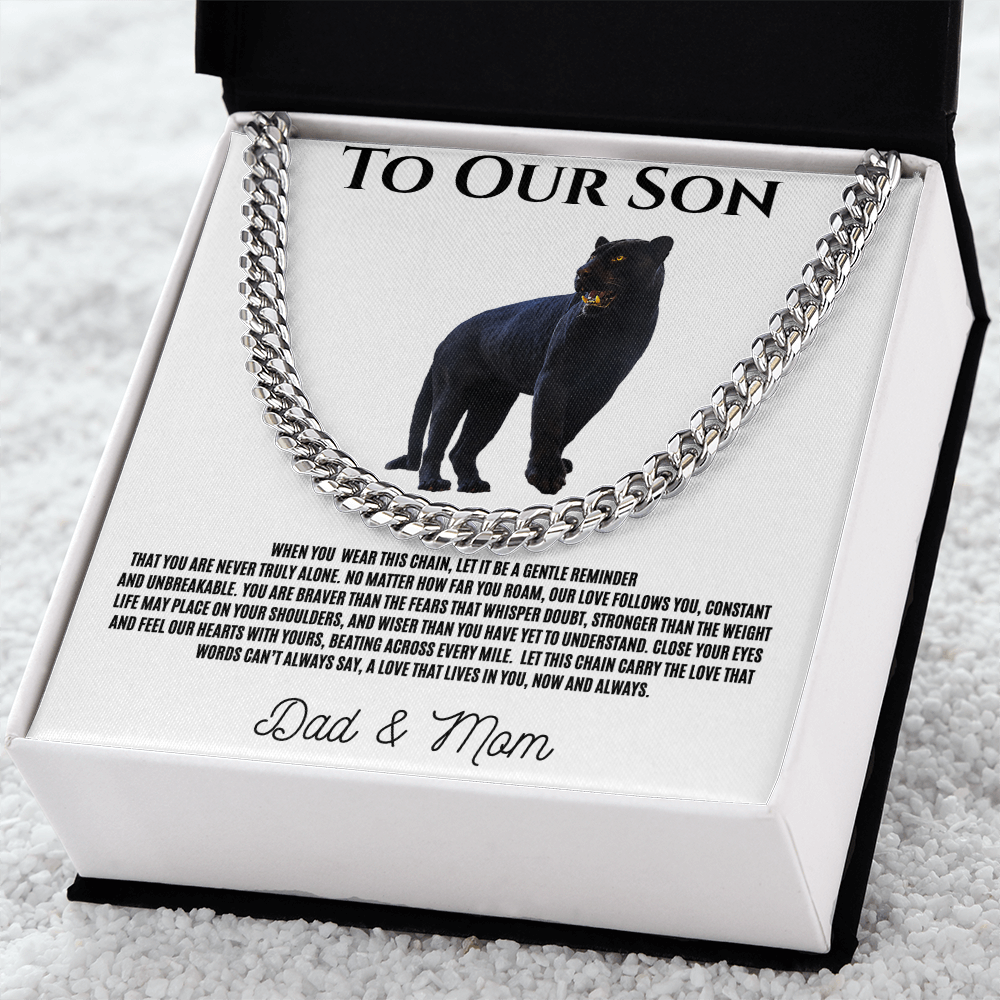 To Our Son "Our Love Follows You"