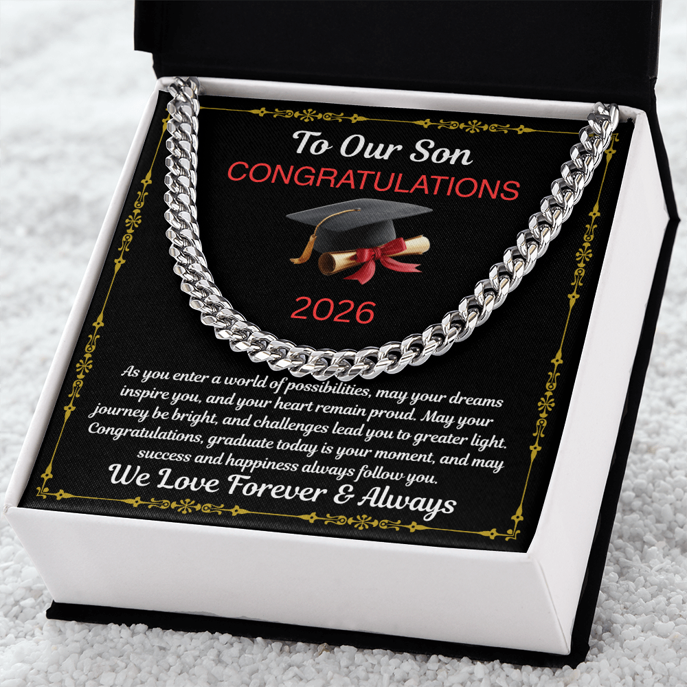 To Our Son  "May Your Dreams Inspire You"