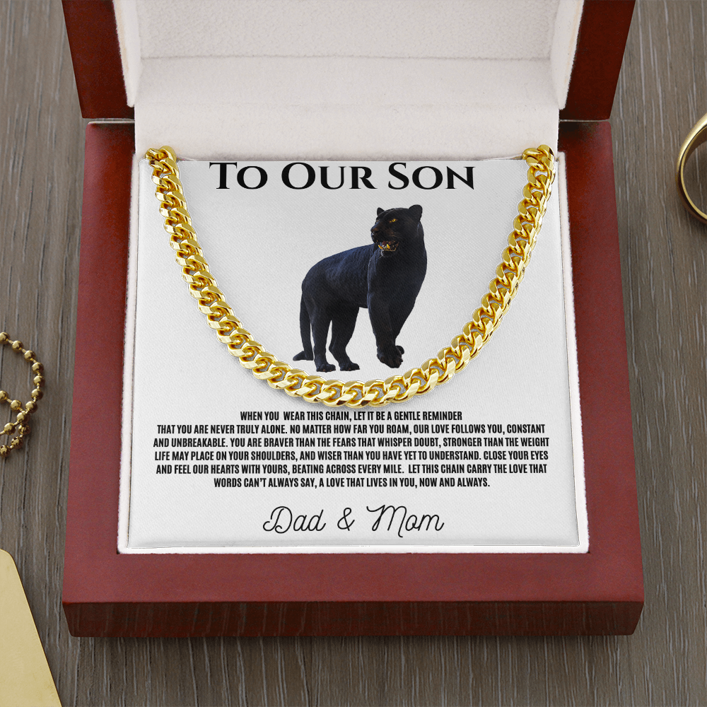 To Our Son "Our Love Follows You"