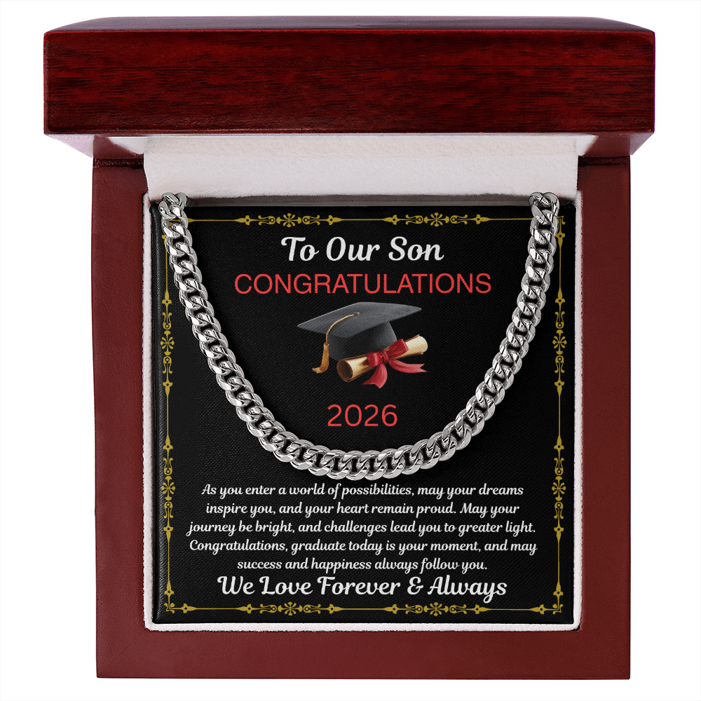 To Our Son  "May Your Dreams Inspire You"