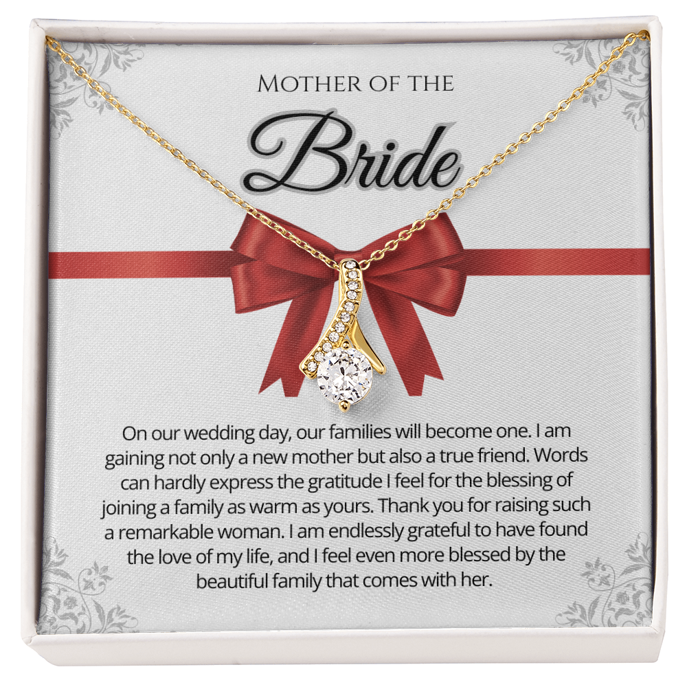 Mother Of The Bride "Our Families Will Become One".