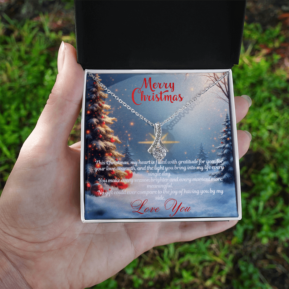 Merry Christmas - You Make Every Season Necklace