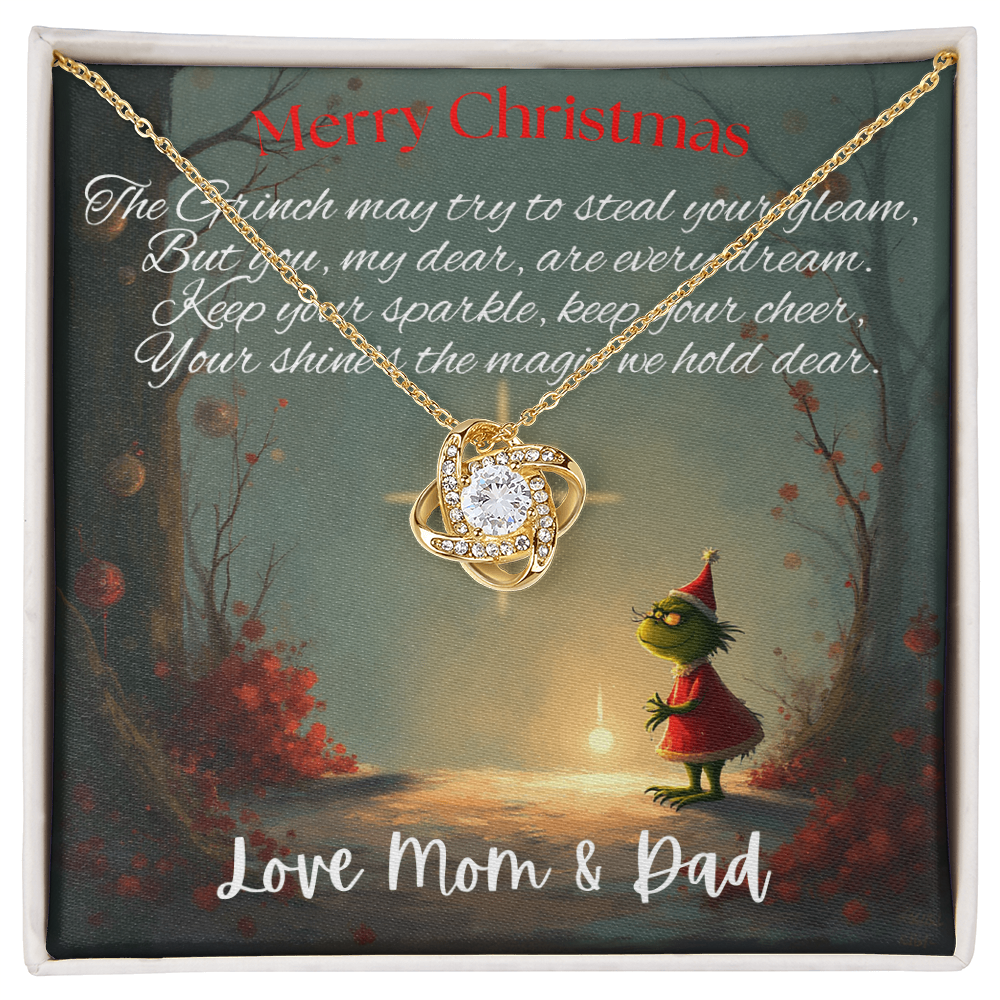 Merry Christmas "The Grinch May Try To Steal Your Gleam"