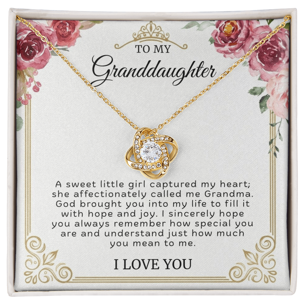 To My Granddaughter  "A Sweet Little Girl Captured My Heart"