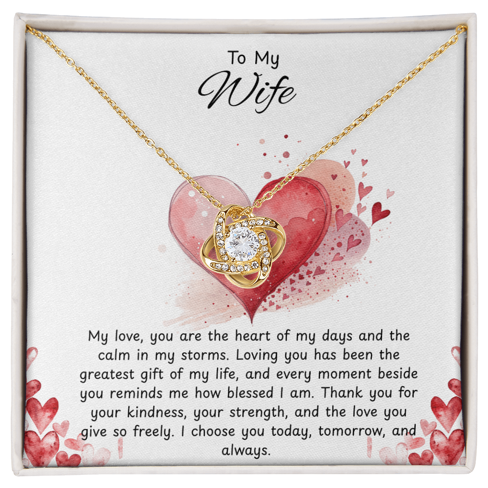 To My Wife  "You Are The Heart Of My Days"