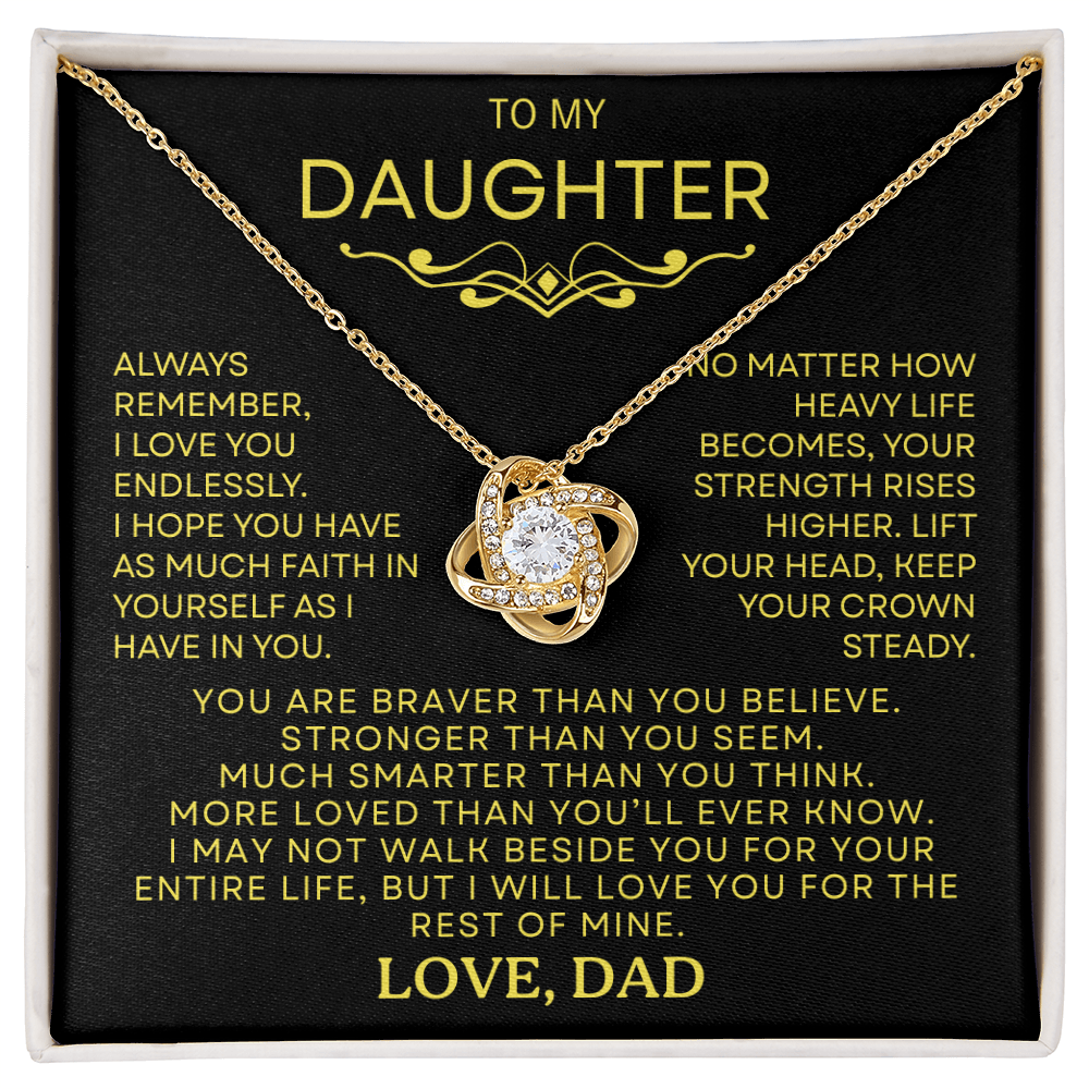 To My Daughter  "You Are Braver Than You Believe"