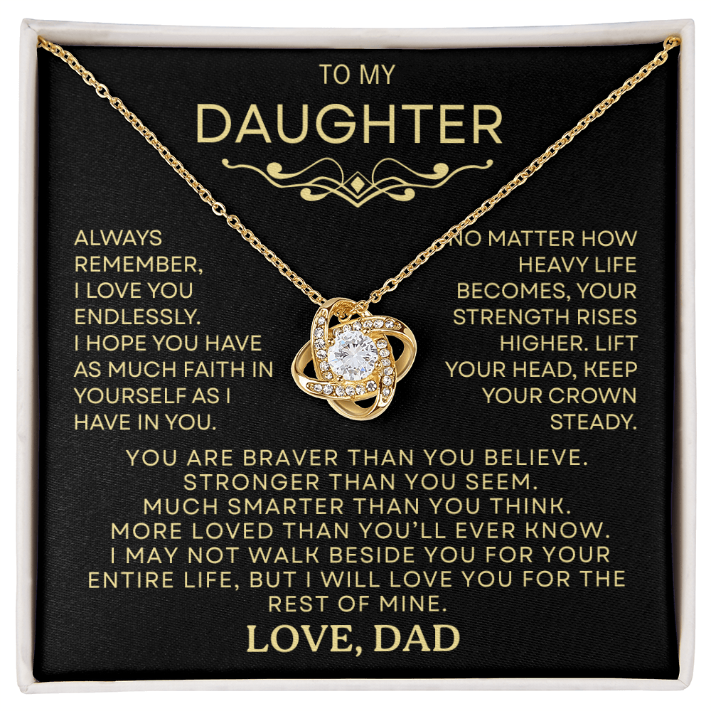To My Daughter  "You Are Braver Than You Believe"