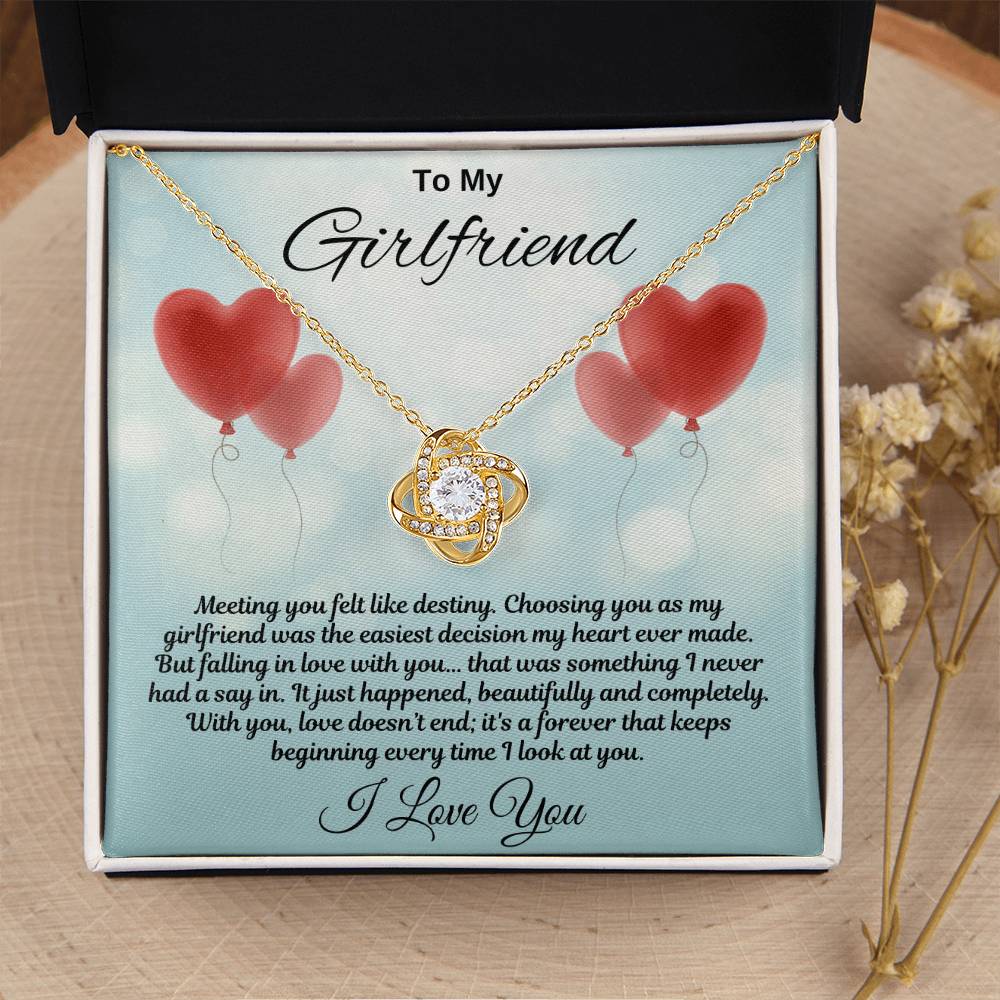 To My Girlfriend  "Meeting You Felt Like Destiny"